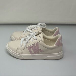 DKNY Kids Sneakers in Cream and Pink